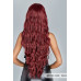 Peruca burgundy ondulat